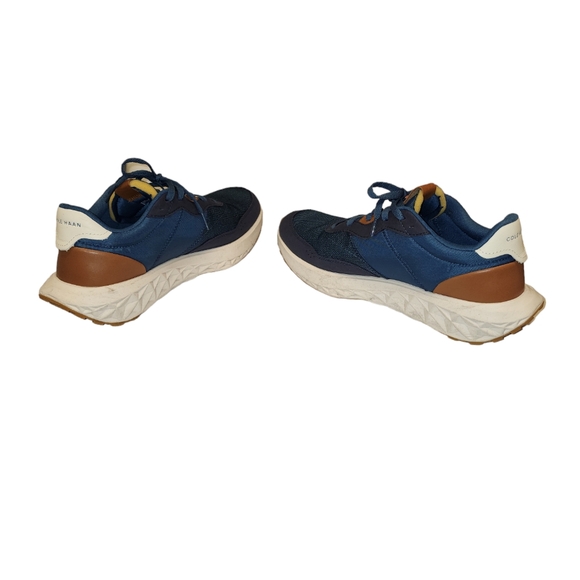 Cole Haan Men's Zerogrand All Day Runner Sneaker Ensign Blue/ Ivory 10.5M Navy - Picture 8 of 15